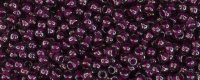 TOHO 11/o Round-Magenta Lined Black Diamond Transparent. 11T1076 (image for) TOHO 11/o Round-Magenta Lined Black Diamond Transparent. 11T1076