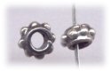 Bali Silver Spacer - Beaded w/ Smooth Ends (image for) Bali Silver Spacer - Beaded w/ Smooth Ends