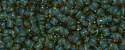 TOHO Size 6/o Round Seed Bead-Light Aqua Lined Topaz Transparent 6T952 (image for) TOHO Size 6/o Round Seed Bead-Light Aqua Lined Topaz Transparent 6T952