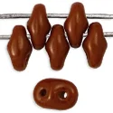 Czech SuperDuo-Opaque Umber *10 Grams (image for) Czech SuperDuo-Opaque Umber *10 Grams