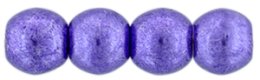 Czech 3mm Round-Metallic Ultra Violet (image for) Czech 3mm Round-Metallic Ultra Violet