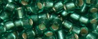 TOHO Size 8/o Round Seed Bead-Mint Green Silver Lined 8T24B (image for) TOHO Size 8/o Round Seed Bead-Mint Green Silver Lined 8T24B
