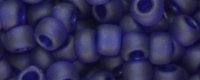 TOHO Size 8/o Round Seed Bead-Dark Cobalt Blue Transparent Matte 8T8DF (image for) TOHO Size 8/o Round Seed Bead-Dark Cobalt Blue Transparent Matte 8T8DF