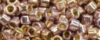 TOHO Aiko Precision Cylinder Bead. Lavender Galvanized PermaFinish TB-PF554 (image for) TOHO Aiko Precision Cylinder Bead. Lavender Galvanized PermaFinish TB-PF554