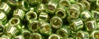 TOHO Aiko Precision Cylinder Bead. Lime Galvanized PermaFinish TB-PF560 (image for) TOHO Aiko Precision Cylinder Bead. Lime Galvanized PermaFinish TB-PF560