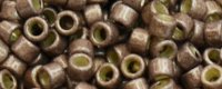 TOHO Aiko Precision Cylinder Bead. Mauve Galvanized PermaFinish TB-PF556 (image for) TOHO Aiko Precision Cylinder Bead. Mauve Galvanized PermaFinish TB-PF556