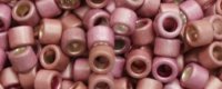 TOHO Aiko Precision Cylinder Bead. Rose Galvanized Matte PermaFinish TB-PF553F (image for) TOHO Aiko Precision Cylinder Bead. Rose Galvanized Matte PermaFinish TB-PF553F