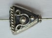 Bali Silver Multistrand - Small Decorative 3-1 Spacer Bead (image for) Bali Silver Multistrand - Small Decorative 3-1 Spacer Bead