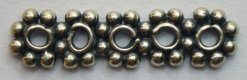 Bali Silver Multistrand - Medium 5 Hole Daisy Spacer Bar (image for) Bali Silver Multistrand - Medium 5 Hole Daisy Spacer Bar