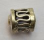 Bali Silver Tube Bead - 7x5mm Openwork Scroll Design Cylinder * 5 Beads (image for) Bali Silver Tube Bead - 7x5mm Openwork Scroll Design Cylinder * 5 Beads