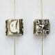 Bali Silver Spacer - Cube w/ Moons & Stars (image for) Bali Silver Spacer - Cube w/ Moons & Stars