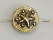 Bali Silver Spacer - 9x5mm Tabular Bead with Star Design * 5 Beads (image for) Bali Silver Spacer - 9x5mm Tabular Bead with Star Design * 5 Beads