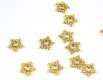 Bali Silver Spacer - 22k Gold Vermeil 7mm Beaded Star Spacer * 20 Beads (image for) Bali Silver Spacer - 22k Gold Vermeil 7mm Beaded Star Spacer * 20 Beads