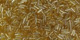 TOHO Size 1.5 Bugle Bead-Light Topaz Silver Lined (image for) TOHO Size 1.5 Bugle Bead-Light Topaz Silver Lined