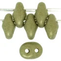 Czech SuperDuo-Metallic Suede Gold * 10 Grams (image for) Czech SuperDuo-Metallic Suede Gold * 10 Grams