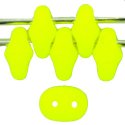 Czech SuperDuo-Neon Yellow * 10 Grams (image for) Czech SuperDuo-Neon Yellow * 10 Grams