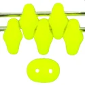 Czech SuperDuo-Neon Yellow * 10 Grams (image for) Czech SuperDuo-Neon Yellow * 10 Grams
