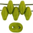 Czech SuperDuo-Opaque Olive *10 Grams (image for) Czech SuperDuo-Opaque Olive *10 Grams