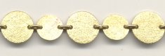 Handmade Java Brass-Textured Coin Lg. Circle/Med. Circle (image for) Handmade Java Brass-Textured Coin Lg. Circle/Med. Circle