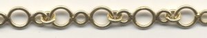Handmade Java Brass-3 Link Chain (image for) Handmade Java Brass-3 Link Chain