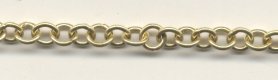 Handmade Java Brass-Round Link Cable Chain (image for) Handmade Java Brass-Round Link Cable Chain