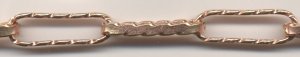 Handmade Java Copper-Thick Zig-Zag Edge Chain (image for) Handmade Java Copper-Thick Zig-Zag Edge Chain