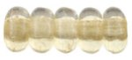Czech 3mm Rondelle-Champagne Transparent Luster * Strand of 100 Glass Beads (image for) Czech 3mm Rondelle-Champagne Transparent Luster * Strand of 100 Glass Beads