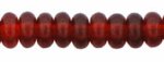 Czech 4mm Rondelle-Siam Ruby Transparent * Strand of 100 Glass Beads (image for) Czech 4mm Rondelle-Siam Ruby Transparent * Strand of 100 Glass Beads