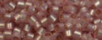 TOHO Aiko Precision Cylinder Bead. Pink Opal Silver Lined PermaFinish TB-PF2105 (image for) TOHO Aiko Precision Cylinder Bead. Pink Opal Silver Lined PermaFinish TB-PF2105