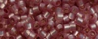 TOHO Aiko Precision Cylinder Bead. Dark Pink Opal Silver Lined PermaFinish TB-PF2106 (image for) TOHO Aiko Precision Cylinder Bead. Dark Pink Opal Silver Lined PermaFinish TB-PF2106