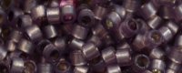 TOHO Aiko Precision Cylinder Bead. Lavender Opal Silver Lined PermaFinish TB-PF2108 (image for) TOHO Aiko Precision Cylinder Bead. Lavender Opal Silver Lined PermaFinish TB-PF2108