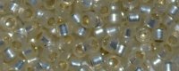 TOHO Aiko Precision Cylinder Bead. Cream Opal Silver Lined PermaFinish TB-PF2125 (image for) TOHO Aiko Precision Cylinder Bead. Cream Opal Silver Lined PermaFinish TB-PF2125