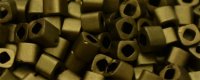TOHO 2mm Cube Shape Seed Beads-Olive Brown Iris Metallic Matte (image for) TOHO 2mm Cube Shape Seed Beads-Olive Brown Iris Metallic Matte