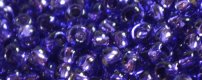 TOHO 11/o Round-Purple Silver Lined. 11T2224 (image for) TOHO 11/o Round-Purple Silver Lined. 11T2224