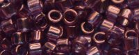 TOHO Aiko Precision Cylinder Bead. Amethyst Gold Luster TB-202 (image for) TOHO Aiko Precision Cylinder Bead. Amethyst Gold Luster TB-202