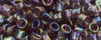 TOHO Aiko Precision Cylinder Bead. Amethyst Transparent Rainbow TB-166B (image for) TOHO Aiko Precision Cylinder Bead. Amethyst Transparent Rainbow TB-166B