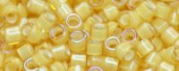 TOHO Aiko Precision Cylinder Bead. Beige Lined Light Topaz Transparent TB-948 (image for) TOHO Aiko Precision Cylinder Bead. Beige Lined Light Topaz Transparent TB-948
