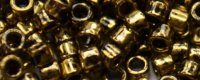 TOHO Aiko Precision Cylinder Bead. Black 24k Gilded Marbled Opaque TB-1706 (image for) TOHO Aiko Precision Cylinder Bead. Black 24k Gilded Marbled Opaque TB-1706