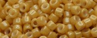 TOHO Aiko Precision Cylinder Bead. Butterscotch Opaque Luster TB-123D (image for) TOHO Aiko Precision Cylinder Bead. Butterscotch Opaque Luster TB-123D