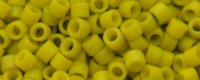 TOHO Aiko Precision Cylinder Bead. Chartreuse Opaque Matte TB-1607F (image for) TOHO Aiko Precision Cylinder Bead. Chartreuse Opaque Matte TB-1607F