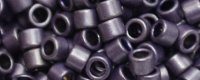 TOHO Aiko Precision Cylinder Bead. Dark Amethyst Metallic Matte TB-521F (image for) TOHO Aiko Precision Cylinder Bead. Dark Amethyst Metallic Matte TB-521F
