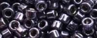 TOHO Aiko Precision Cylinder Bead. Dark Amethyst Metallic TB-521 (image for) TOHO Aiko Precision Cylinder Bead. Dark Amethyst Metallic TB-521