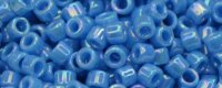 TOHO Aiko Precision Cylinder Bead. Dark Aqua Opaque Rainbow TB-403D (image for) TOHO Aiko Precision Cylinder Bead. Dark Aqua Opaque Rainbow TB-403D