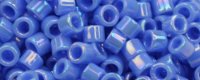TOHO Aiko Precision Cylinder Bead. Dark Blue Opaque Rainbow TB-408L (image for) TOHO Aiko Precision Cylinder Bead. Dark Blue Opaque Rainbow TB-408L