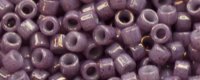 TOHO Aiko Precision Cylinder Bead. Dark Rose Marbled Opaque TB-1202 (image for) TOHO Aiko Precision Cylinder Bead. Dark Rose Marbled Opaque TB-1202