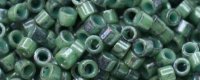 TOHO Aiko Precision Cylinder Bead. Dark Seafoam / Cobalt Marbled Opaque TB-1207 (image for) TOHO Aiko Precision Cylinder Bead. Dark Seafoam / Cobalt Marbled Opaque TB-1207