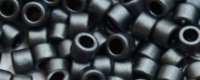 TOHO Aiko Precision Cylinder Bead. Gunmetal Metallic Matte TB-611 (image for) TOHO Aiko Precision Cylinder Bead. Gunmetal Metallic Matte TB-611