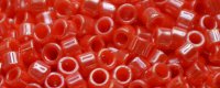 TOHO Aiko Precision Cylinder Bead. Orange Opaque Luster TB-129 (image for) TOHO Aiko Precision Cylinder Bead. Orange Opaque Luster TB-129