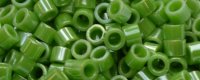 TOHO Aiko Precision Cylinder Bead. Kelly Green Opaque Luster TB-130 (image for) TOHO Aiko Precision Cylinder Bead. Kelly Green Opaque Luster TB-130