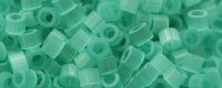 TOHO Aiko Precision Cylinder Bead. Light Emerald Satin TB-1521 (image for) TOHO Aiko Precision Cylinder Bead. Light Emerald Satin TB-1521